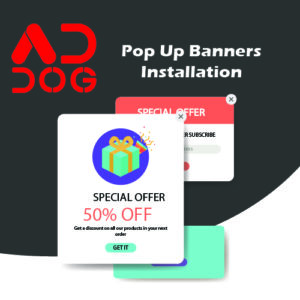 Pop up Banner Installation